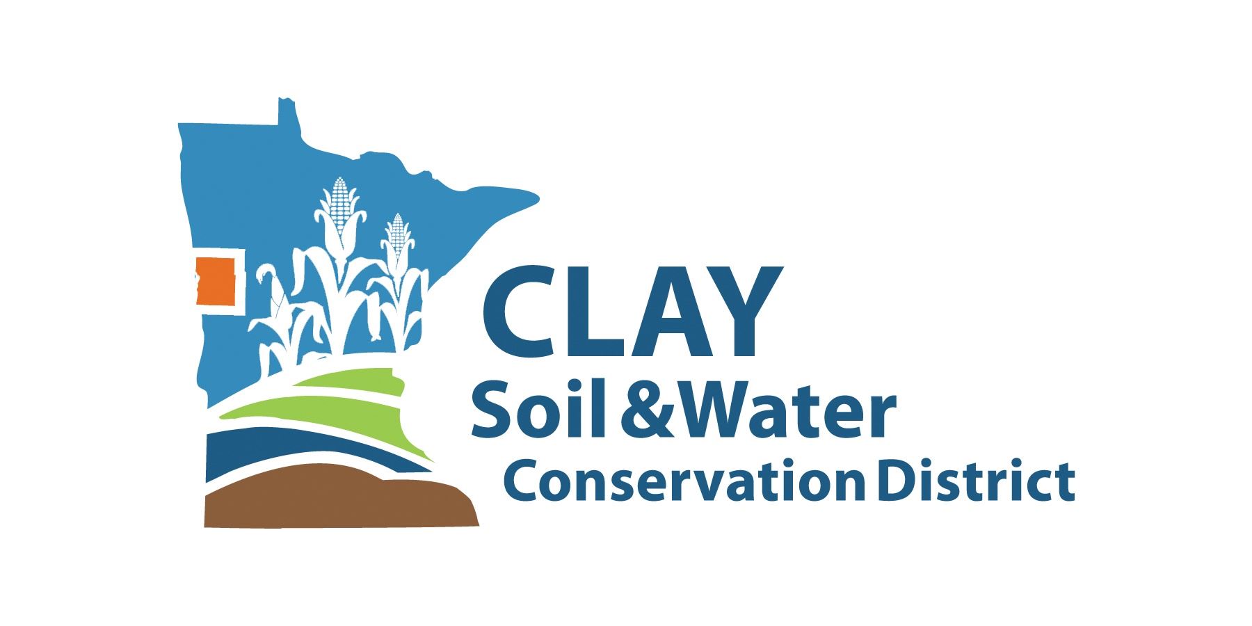 Clay Soil & Water Conservation District Logo 