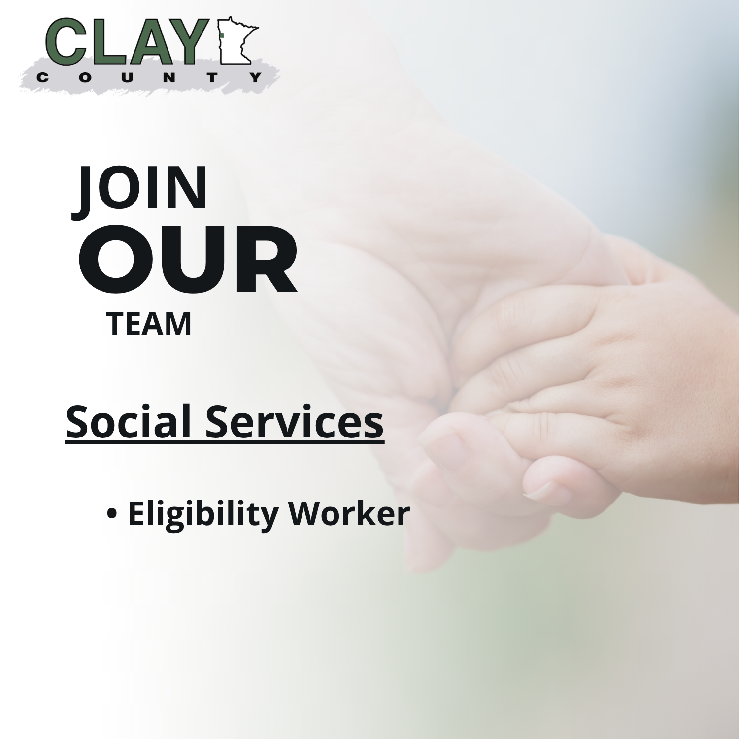 Clay County Join our Team Social Services Eligibility Worker