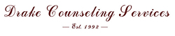 Logo that reads Drake Counseling Services Est. 1992