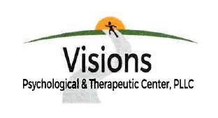 Visions logo which reads Visions Psychological & Therapeutic Center, PLLC